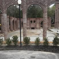 Pavilion Courtyard Finished
