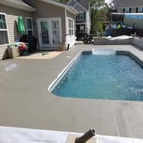 Finished Pool Deck